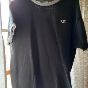 Black champion t-shirt